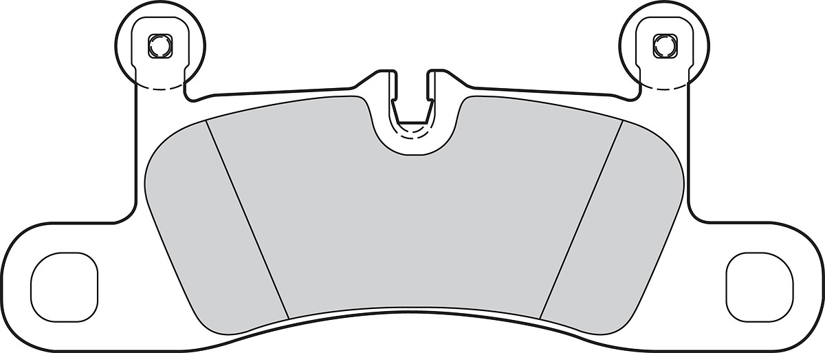 BRAKE PADS FIRST VW TOUAREG 08.14